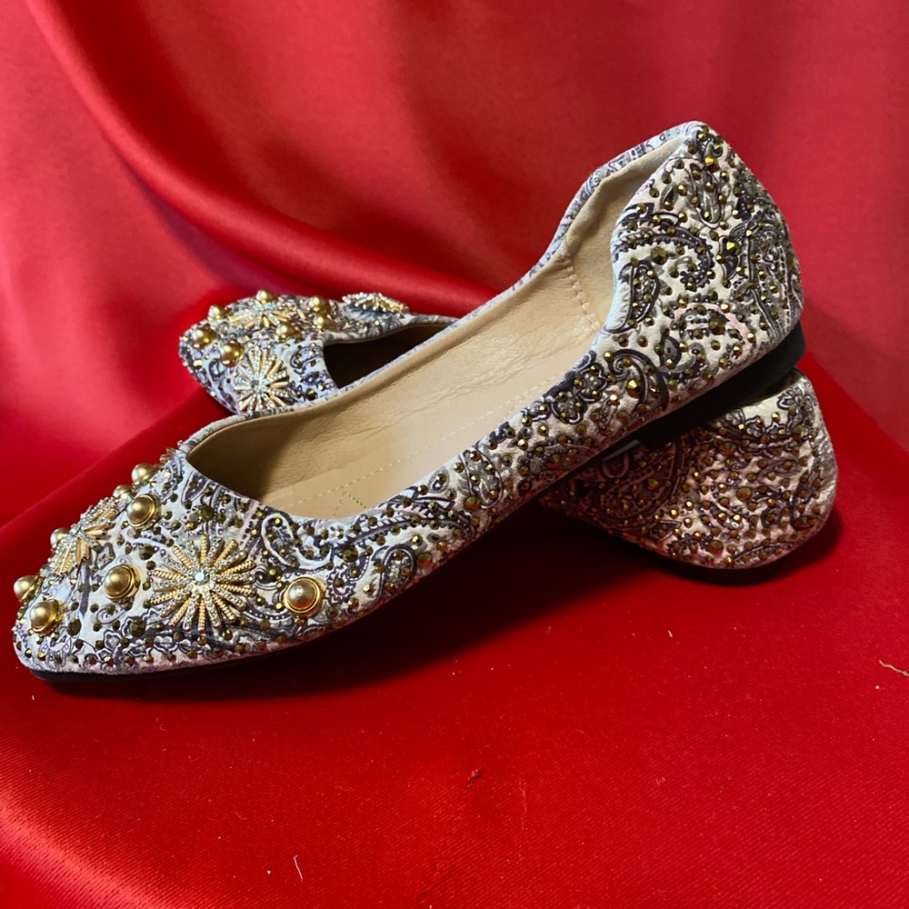 Elegant Embellished Women's Flats